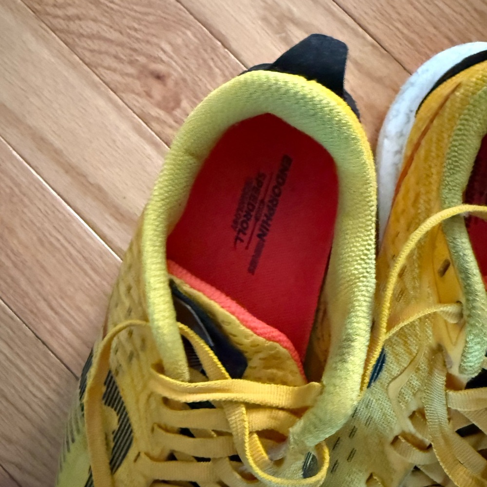 Saucony Women's Kinvara-Style Yellow Running Saucony Endorphin Pro 2 - Picture 8 of 9